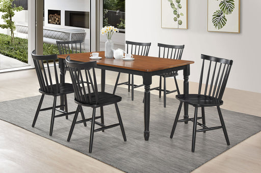 Hollyoak 7 Pc Dining Set - CasaBella Furniture (San Antonio, TX)