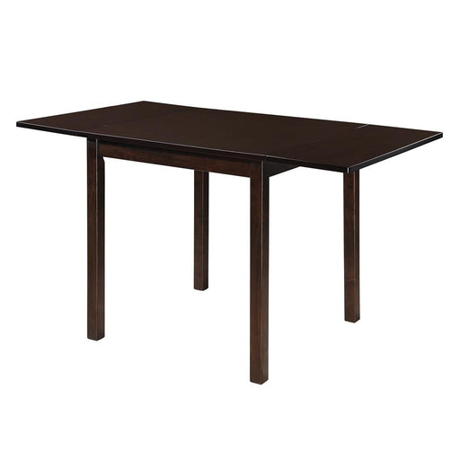Kelso Rectangular Dining Table with Drop Leaf Cappuccino - CasaBella Furniture (San Antonio, TX)