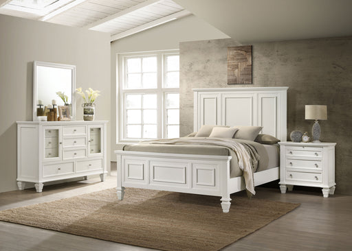 Sandy Beach 4 & 5 Piece Pc Bedroom Set Cal.King & E.King - CasaBella Furniture (San Antonio, TX)