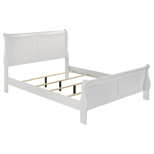 Louis Philippe Eastern King, Full, & Queen Bed - CasaBella Furniture (San Antonio, TX)