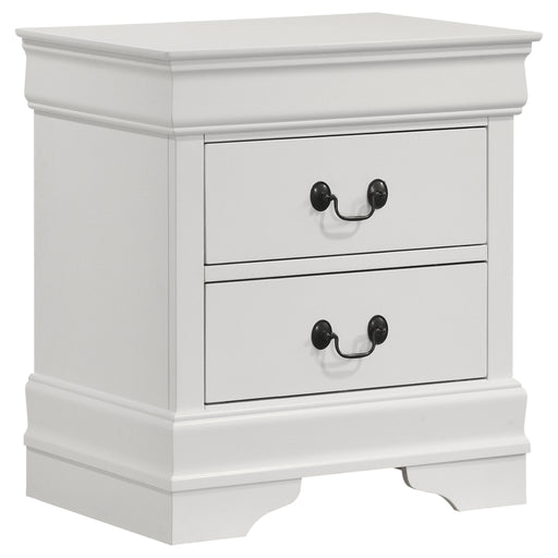 Louis Philippe Nightstands - CasaBella Furniture (San Antonio, TX)
