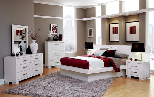Jessica Minimalistic Platform Bedroom Set - CasaBella Furniture (San Antonio, TX)