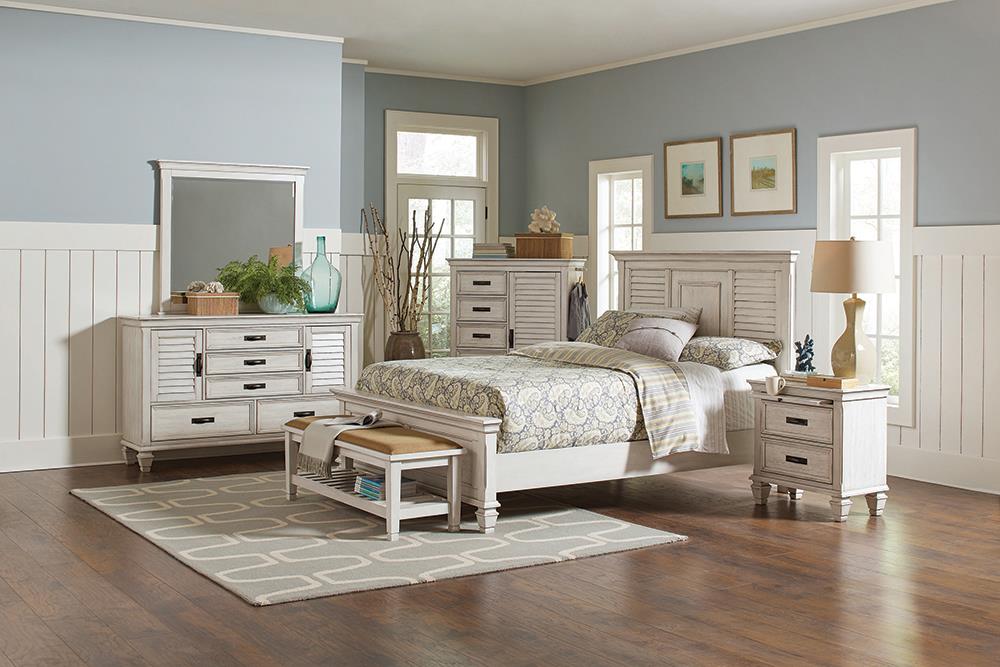 Franco Storage Platform Bedroom Set - CasaBella Furniture (San Antonio, TX)