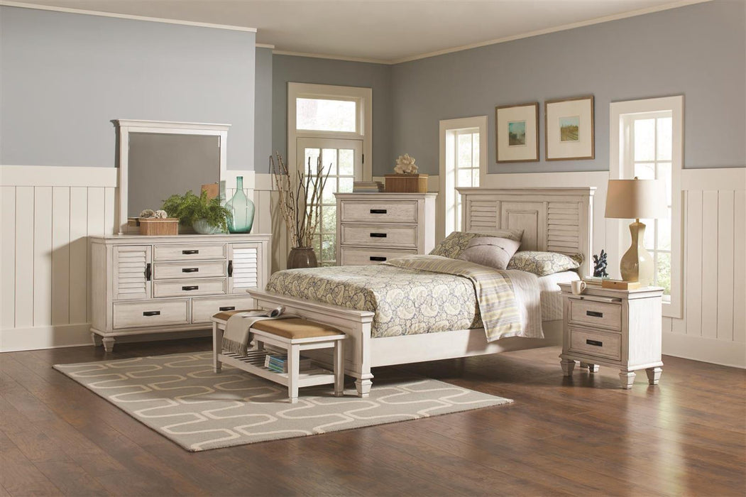 Franco Storage Platform Bedroom Set - CasaBella Furniture (San Antonio, TX)