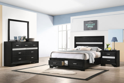 Miranda Bedroom Sets Black - CasaBella Furniture (San Antonio, TX)