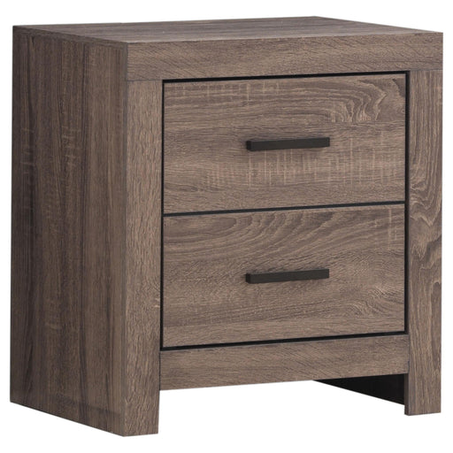 Brantford 2-drawer Nightstand Barrel Oak - CasaBella Furniture (San Antonio, TX)