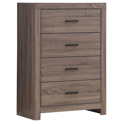 Brantford 4-drawer Chest Barrel Oak - CasaBella Furniture (San Antonio, TX)