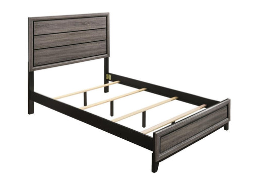 Watson Full & Twin Panel Bed Grey Oak - CasaBella Furniture (San Antonio, TX)