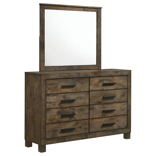 Woodmont Dresser With Mirror - CasaBella Furniture (San Antonio, TX)