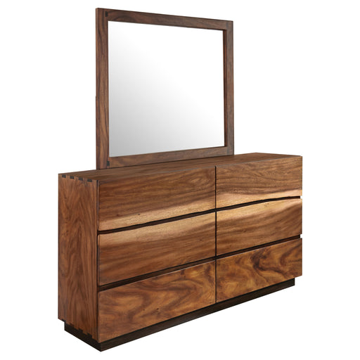 Winslow Dresser With Mirror - CasaBella Furniture (San Antonio, TX)