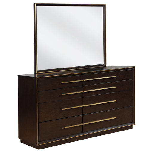 Durango Dresser With Mirror - CasaBella Furniture (San Antonio, TX)
