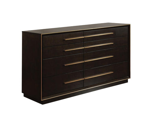 Durango 8-drawer Dresser Smoked Peppercorn - CasaBella Furniture (San Antonio, TX)