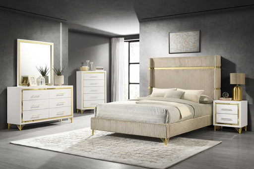 Lucia 5 Pc Bedroom Set - CasaBella Furniture (San Antonio, TX)