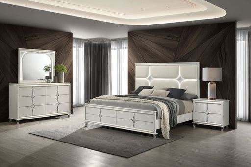 Olivia 4 Pc Bedroom Set - CasaBella Furniture (San Antonio, TX)