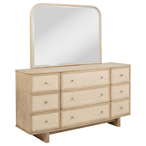 Kailani Dresser With Mirror - CasaBella Furniture (San Antonio, TX)