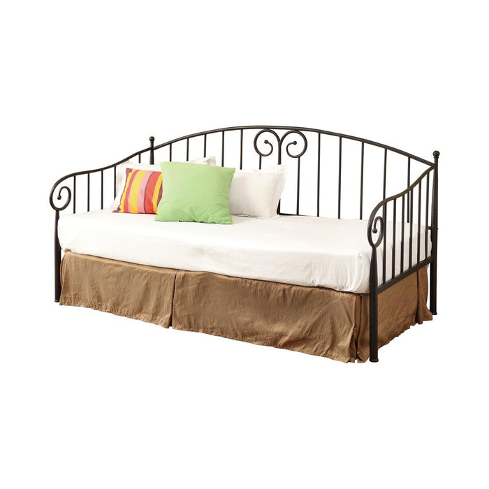 Grover Twin Metal Daybed Black - CasaBella Furniture (San Antonio, TX)