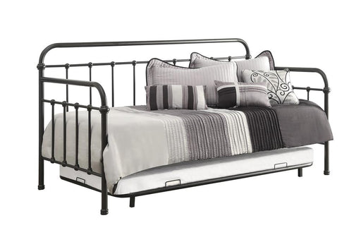 Livingston Daybed with Trundle Dark Bronze - CasaBella Furniture (San Antonio, TX)