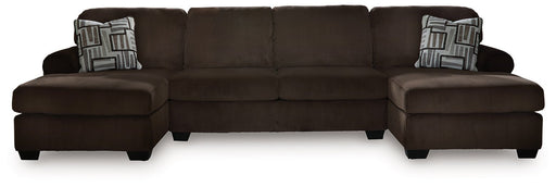 Kimlee Sectional with Double Chaise - CasaBella Furniture (San Antonio, TX)