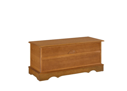 Paula Rectangular Cedar Chest Honey - CasaBella Furniture (San Antonio, TX)