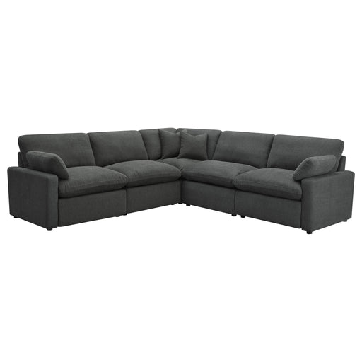 Collins Reclining Sectionals Upholstered - CasaBella Furniture (San Antonio, TX)