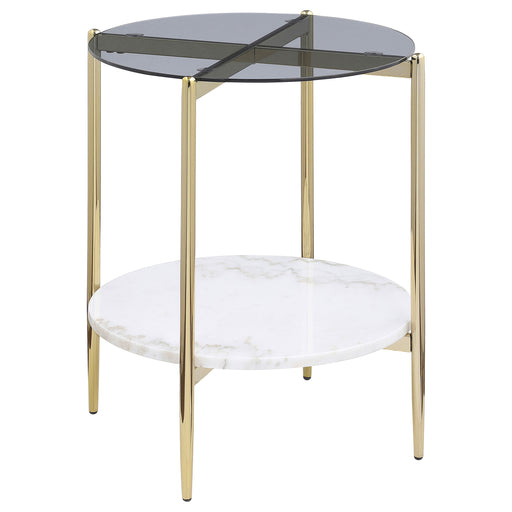 Jonelle End & Side Table - CasaBella Furniture (San Antonio, TX)