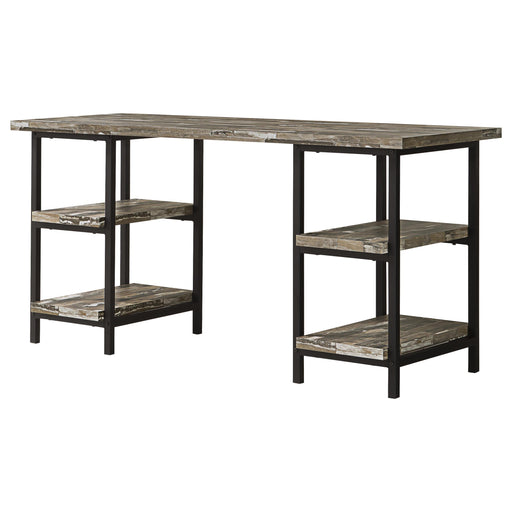 Kemper 4-shelf Writing Desk Salvaged Cabin - CasaBella Furniture (San Antonio, TX)