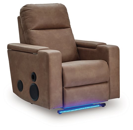 Lorrenton Power Glider Recliner with Audio System - CasaBella Furniture (San Antonio, TX)