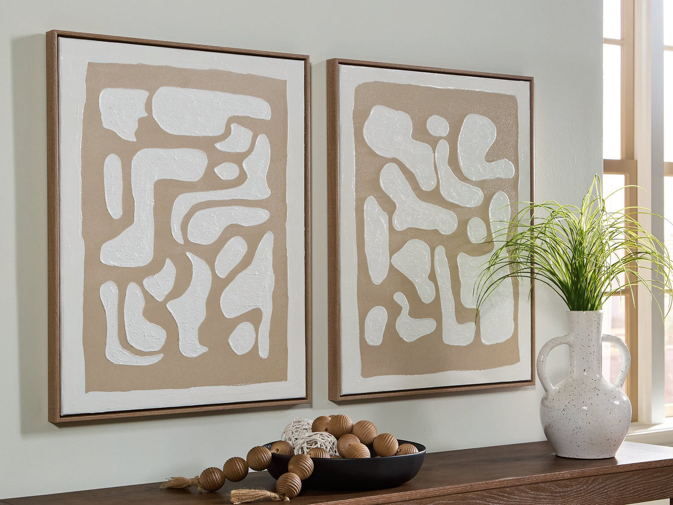 Waldett Wall Art (Set of 2) - CasaBella Furniture (San Antonio, TX)