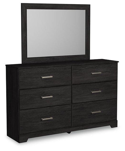 Belachime Dresser and Mirror - CasaBella Furniture (San Antonio, TX)