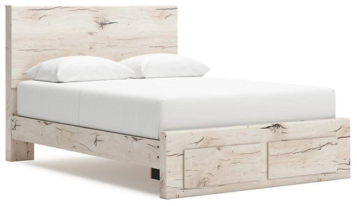 Lawroy Panel Storage Bed - CasaBella Furniture (San Antonio, TX)