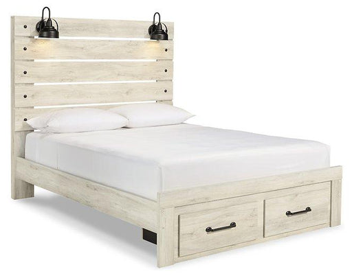 Cambeck Bed with 2 Storage Drawers - CasaBella Furniture (San Antonio, TX)