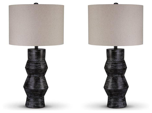 Kerbert Lamp Set - CasaBella Furniture (San Antonio, TX)