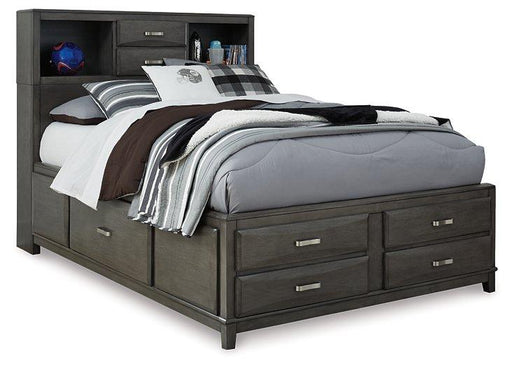 Caitbrook Storage Bed with 7 Drawers - CasaBella Furniture (San Antonio, TX)