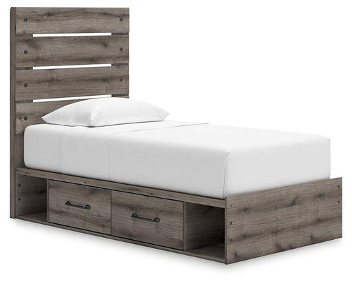 Graystorm Bed with Storage - CasaBella Furniture (San Antonio, TX)