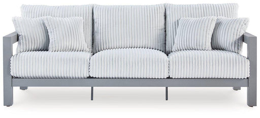 Hurley Park Outdoor Sofa with Cushion - CasaBella Furniture (San Antonio, TX)