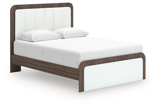 Kendanport Upholstered Bed - CasaBella Furniture (San Antonio, TX)