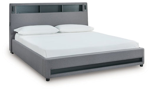 Verishaw Upholstered Bed - CasaBella Furniture (San Antonio, TX)