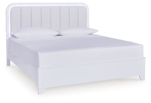 Jarlee Upholstered Bed - CasaBella Furniture (San Antonio, TX)