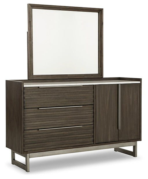 Arkenton Dresser and Mirror - CasaBella Furniture (San Antonio, TX)