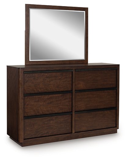Dilenno Dresser and Mirror - CasaBella Furniture (San Antonio, TX)