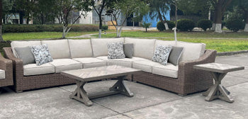 Laguna Heights Outdoor End Table - CasaBella Furniture (San Antonio, TX)