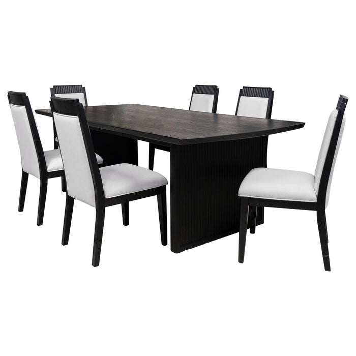 Brookmead 7 Pc Dining Set - CasaBella Furniture (San Antonio, TX)