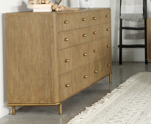 Arini 8-drawer Dresser Sand Wash - CasaBella Furniture (San Antonio, TX)