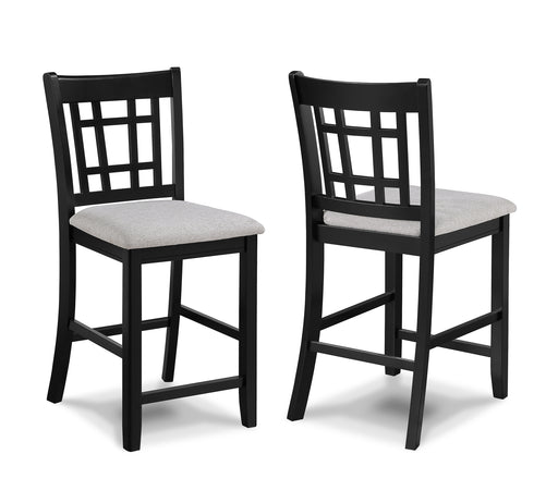 HARTWELL CONTR HEIGHT CHAIR LIGHT GREY - CasaBella Furniture (San Antonio, TX)
