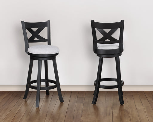 KIPPER SWIVEL BAR STOOL DOVE K/D - CasaBella Furniture (San Antonio, TX)