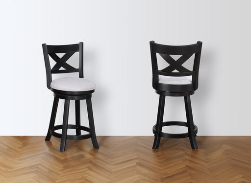 KIPPER SWIVEL PUB STOOL DOVE K/D - CasaBella Furniture (San Antonio, TX)