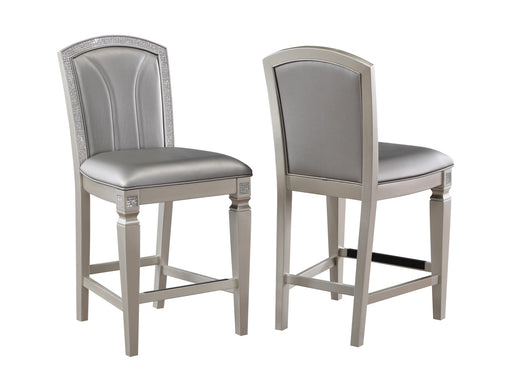 KLINA COUNTER HEIGHT CHAIR - CasaBella Furniture (San Antonio, TX)