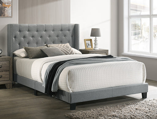 MAKAYLA FULL BED GREY - CasaBella Furniture (San Antonio, TX)