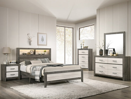 RHETT KING PLATFORM BED IN 1 BOX - CasaBella Furniture (San Antonio, TX)