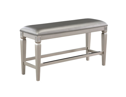 KLINA COUNTER HEIGHT BENCH - CasaBella Furniture (San Antonio, TX)